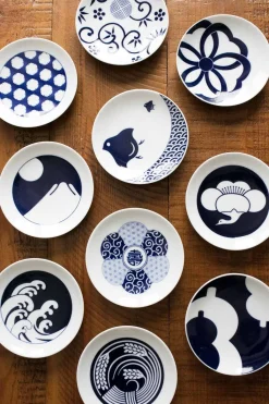 Online Kihara Porcelain Komon Small Plate -Inaho