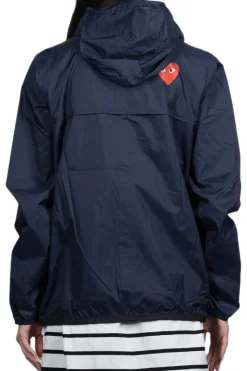 Fashion Comme Des Garcons Play K-WAY Hoodie Full Zip - Navy