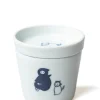 New Mino Pottery KYU-JITSU Cup & Plate Set - Ninja
