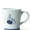 Fashion Mino Pottery KYU-JITSU Mug- Samurai