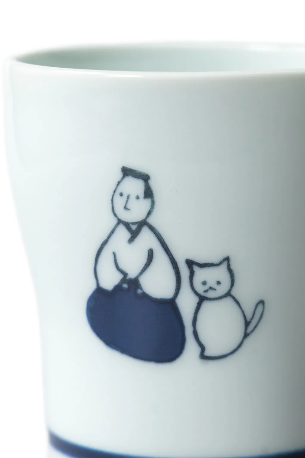 Fashion Mino Pottery KYU-JITSU Mug- Samurai