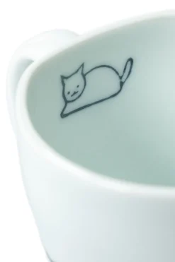 Fashion Mino Pottery KYU-JITSU Mug- Samurai
