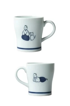 Fashion Mino Pottery KYU-JITSU Mug- Samurai