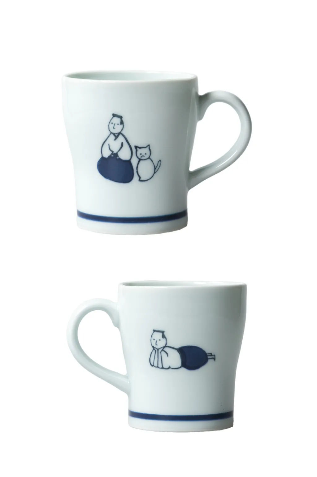 Fashion Mino Pottery KYU-JITSU Mug- Samurai