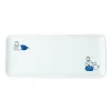 Online Mino Pottery KYU-JITSU Rectangle Plate - Samurai