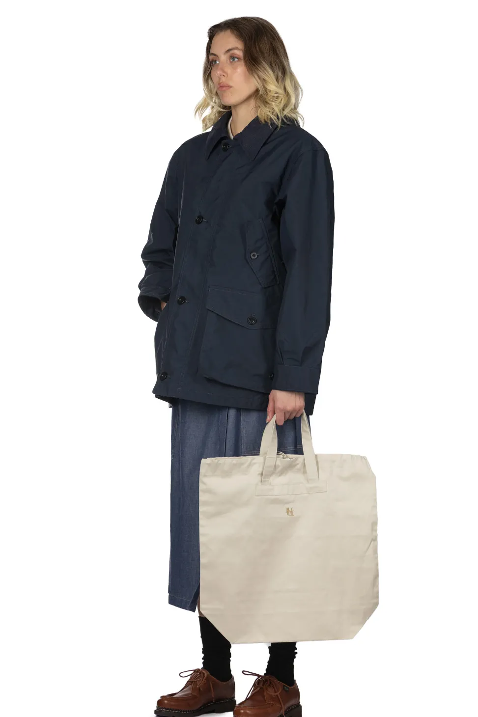 Clearance Nanamica 2L Pertex Unlimited Field Jacket - Navy