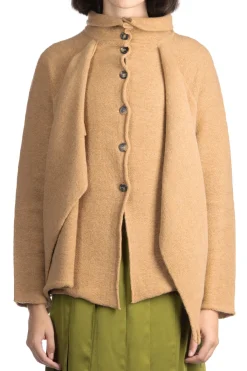 Fashion JW Anderson Layered Cardigan - Flax