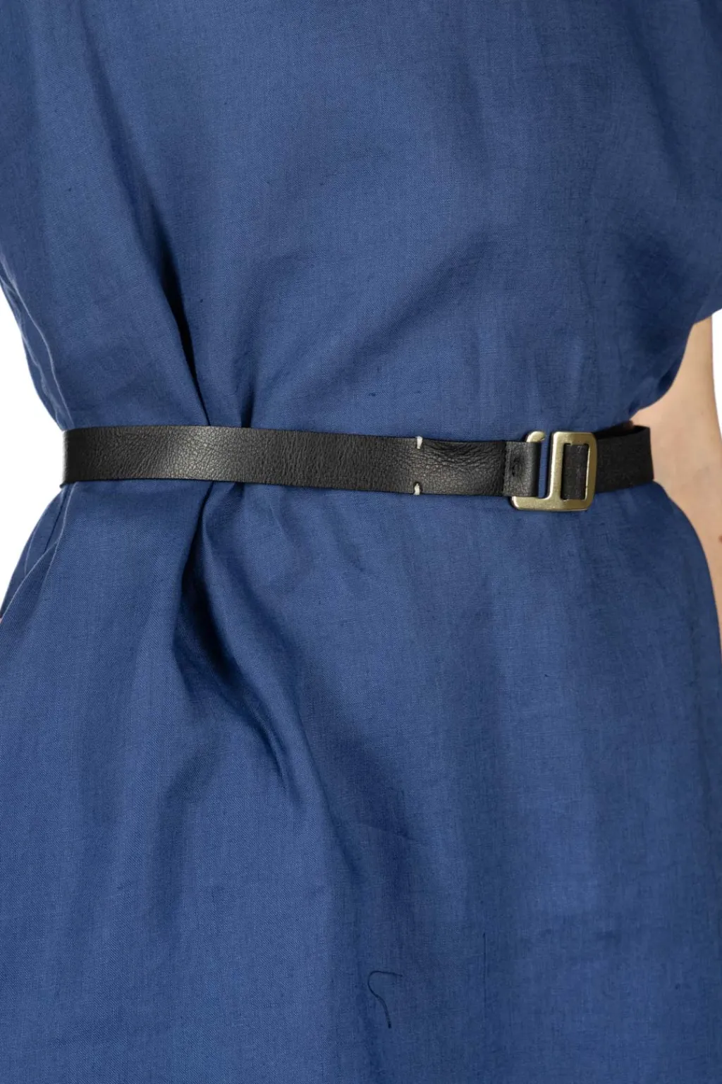Outlet MUL PLA Leather Belt - Black