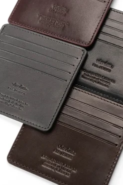 Fashion Visvim Leather Card Case - 4 Color Choices
