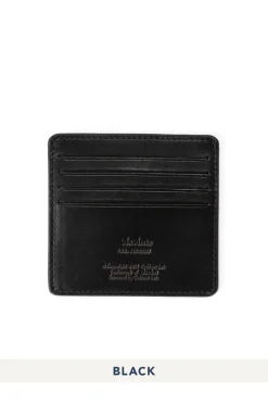 Outlet Visvim Leather Card Case - 4 Color Choices