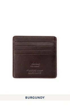Outlet Visvim Leather Card Case - 4 Color Choices