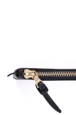 Online Visvim Leather Essentials Case (L) - Black