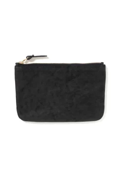Outlet Visvim Leather Travel Pouch - Black