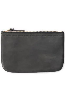 Best Visvim Leather Travel Pouch - Navy
