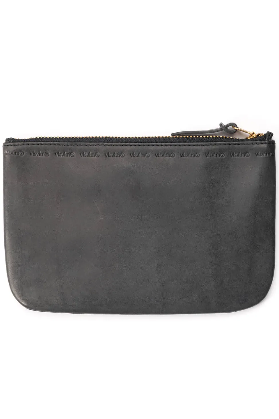 Best Visvim Leather Travel Pouch - Navy