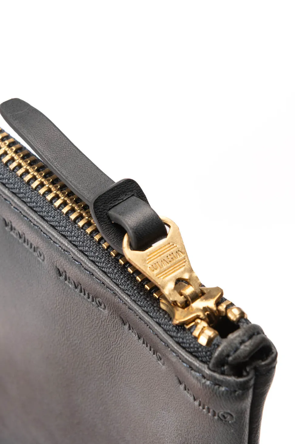 Best Visvim Leather Travel Pouch - Navy