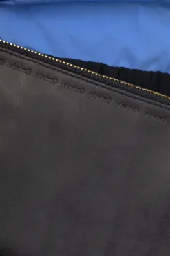 Best Visvim Leather Travel Pouch - Navy