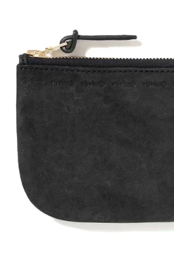 Fashion Visvim Leather Wallet (L) - Black