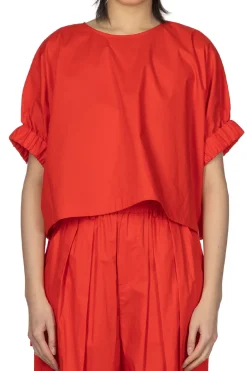 Online nicholson & nicholson LEMON-POPLIN Top - Red