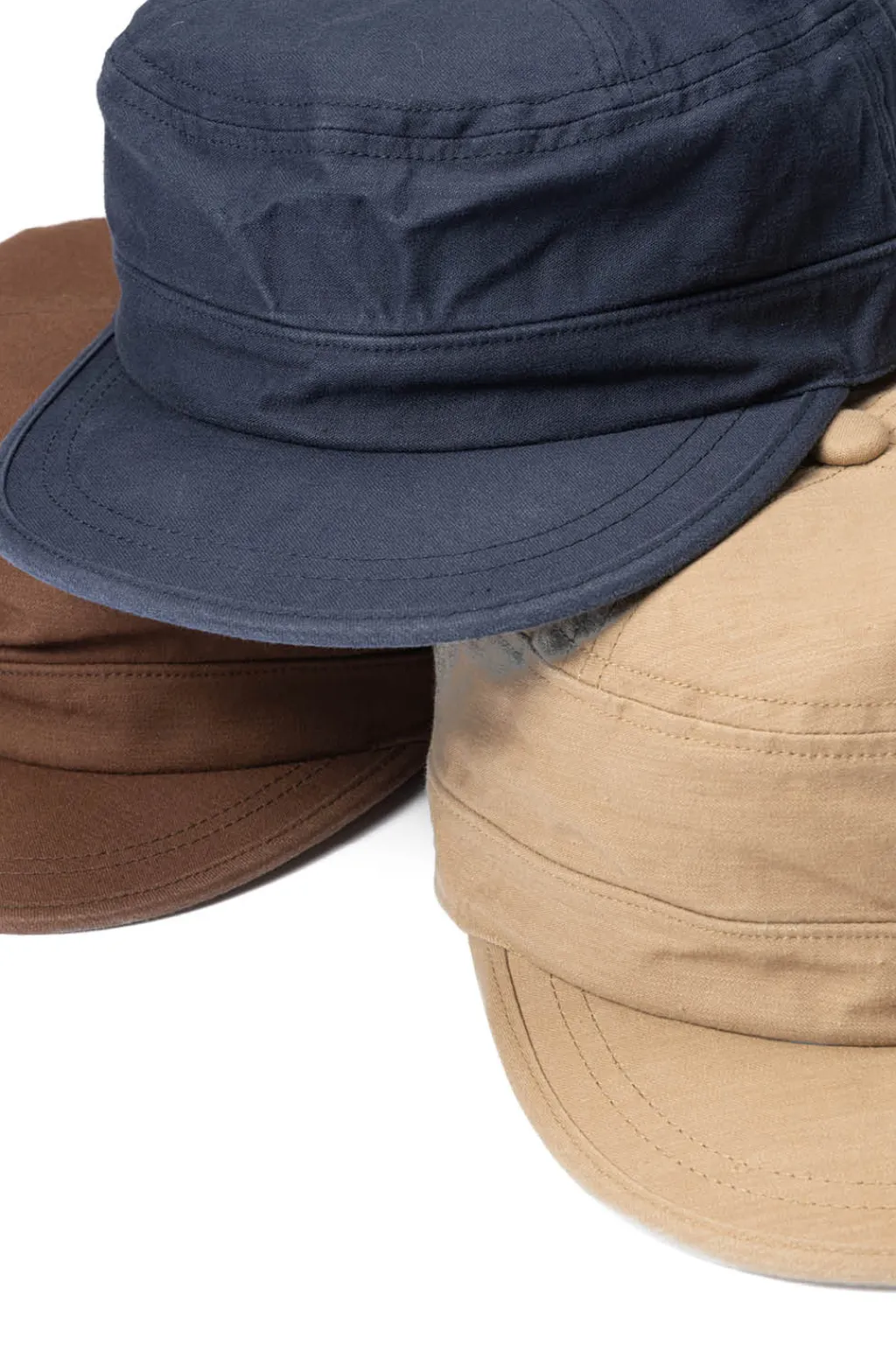 Fashion Cableami Light Back Satin Work Cap - 3 Color Choices
