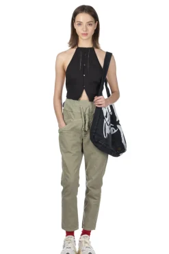 Hot Kapital Light Canvas Sarouel Nouvelle Pants - Khaki