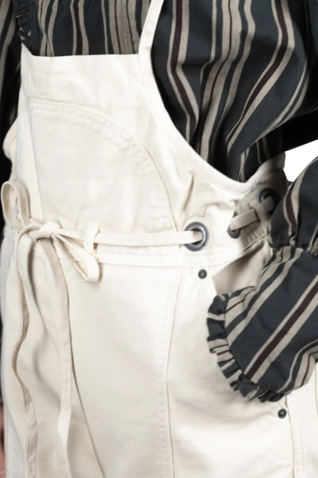Best Kapital Light Canvas WELDER Overall - Natural