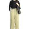 Discount AURALEE LIGHT WOOL MAX GABARDINE SLACKS - Light KHAKI