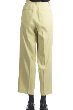 Discount AURALEE LIGHT WOOL MAX GABARDINE SLACKS - Light KHAKI
