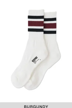 Sale SOFTHYPHEN Line Socks - 4 Colors
