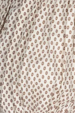 Hot Kapital Linen CHIMA-MON Non-Sleeve GYPSY Dress - Natural