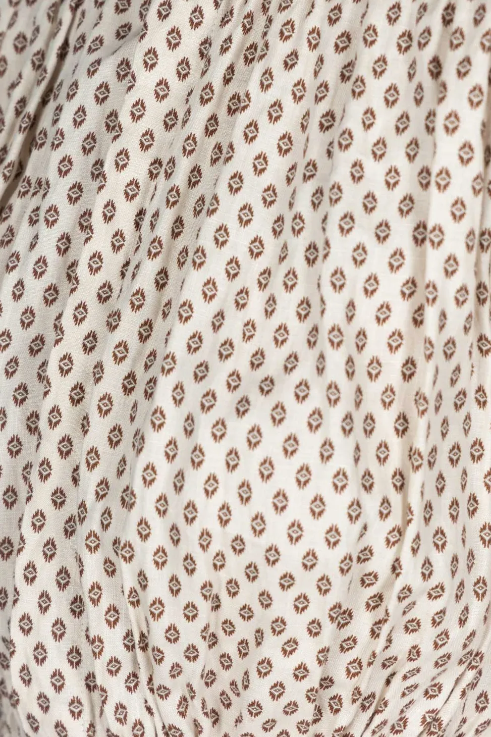 Hot Kapital Linen CHIMA-MON Non-Sleeve GYPSY Dress - Natural