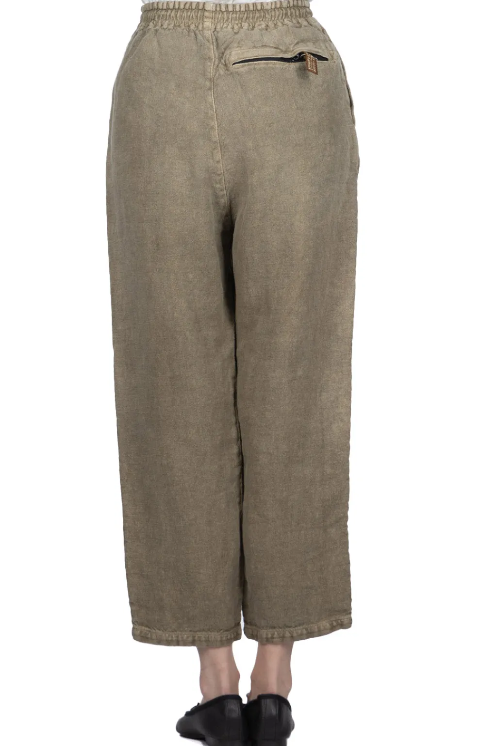 Sale Kapital Linen Heavy Canvas EASY Pants - Grey