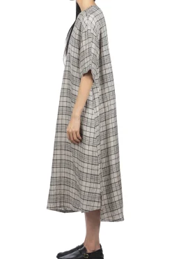 Clearance Nofl Linen Long Dress - Natural