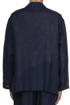 Hot YLEVE Linen Poplin Jacket - Navy