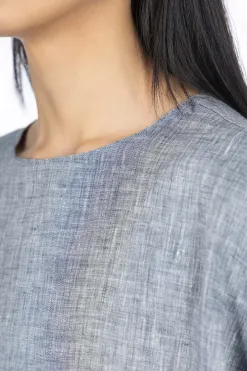 New Nachukara Linen Poplin Layerd Dress