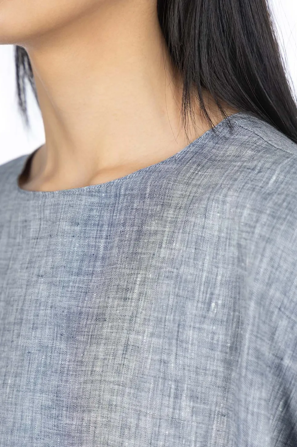 New Nachukara Linen Poplin Layerd Dress