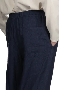 Hot YLEVE Linen Poplin Twill - Navy