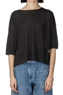 Outlet Evam Eva Linen Pullover - Sumi