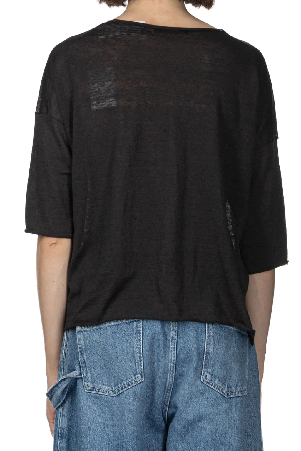 Outlet Evam Eva Linen Pullover - Sumi