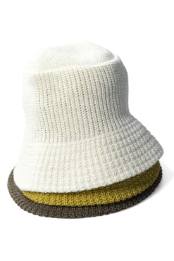 Online Cableami Linen-Like Cotton Bucket Hat - 3 Colors