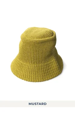 Online Cableami Linen-Like Cotton Bucket Hat - 3 Colors