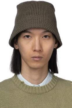Online Cableami Linen-Like Cotton Bucket Hat - 3 Colors