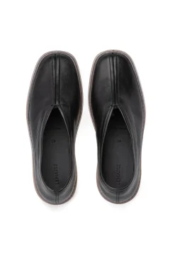 Sale LEMAIRE Linoleum Piped Sneakers - Black