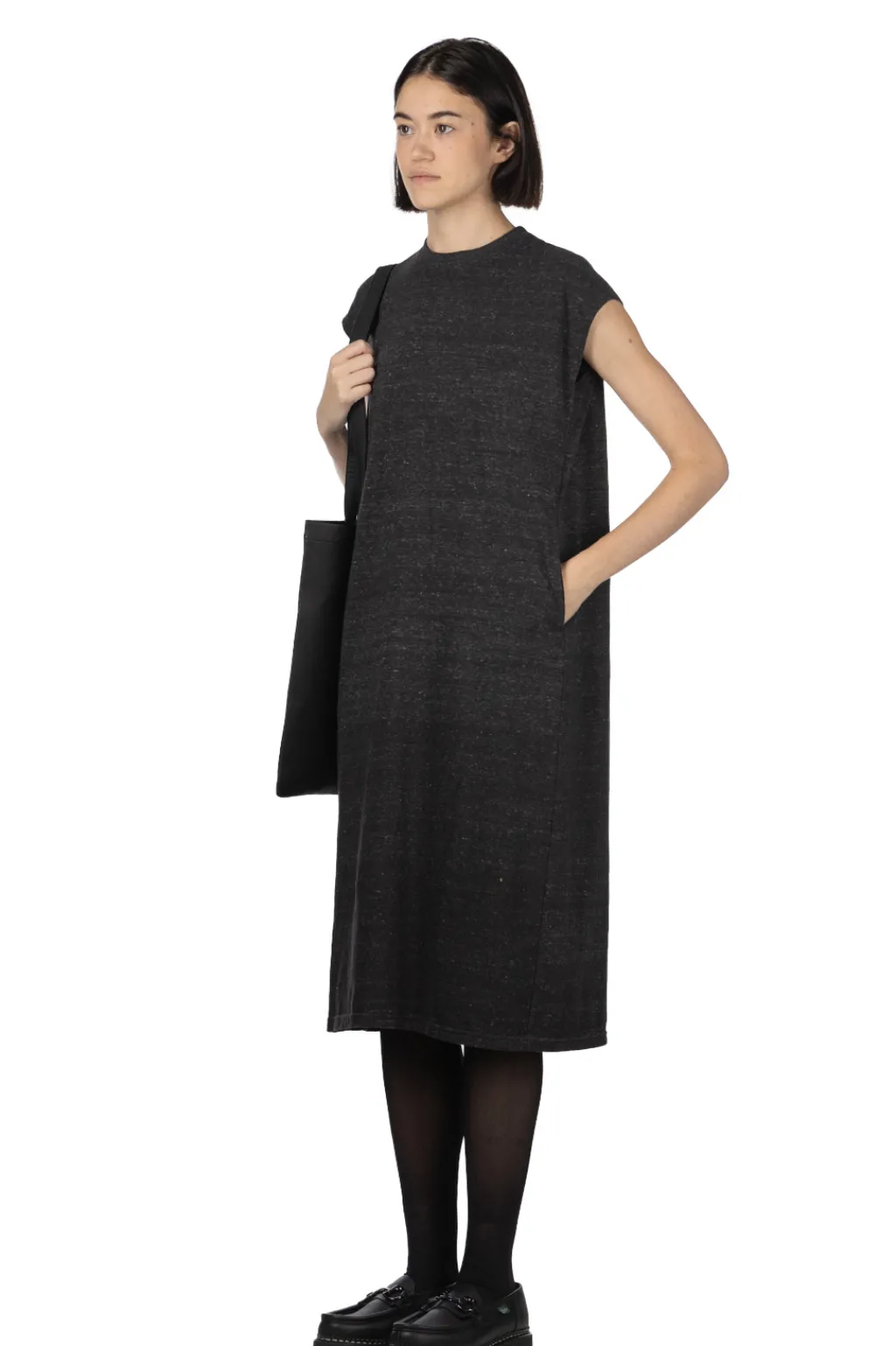 Outlet FilMelange LITZ - Dress - Black Melange