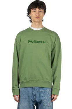 Clearance JW Anderson Logo Embroidery Sweatshirt