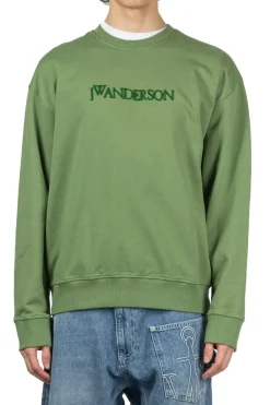Clearance JW Anderson Logo Embroidery Sweatshirt