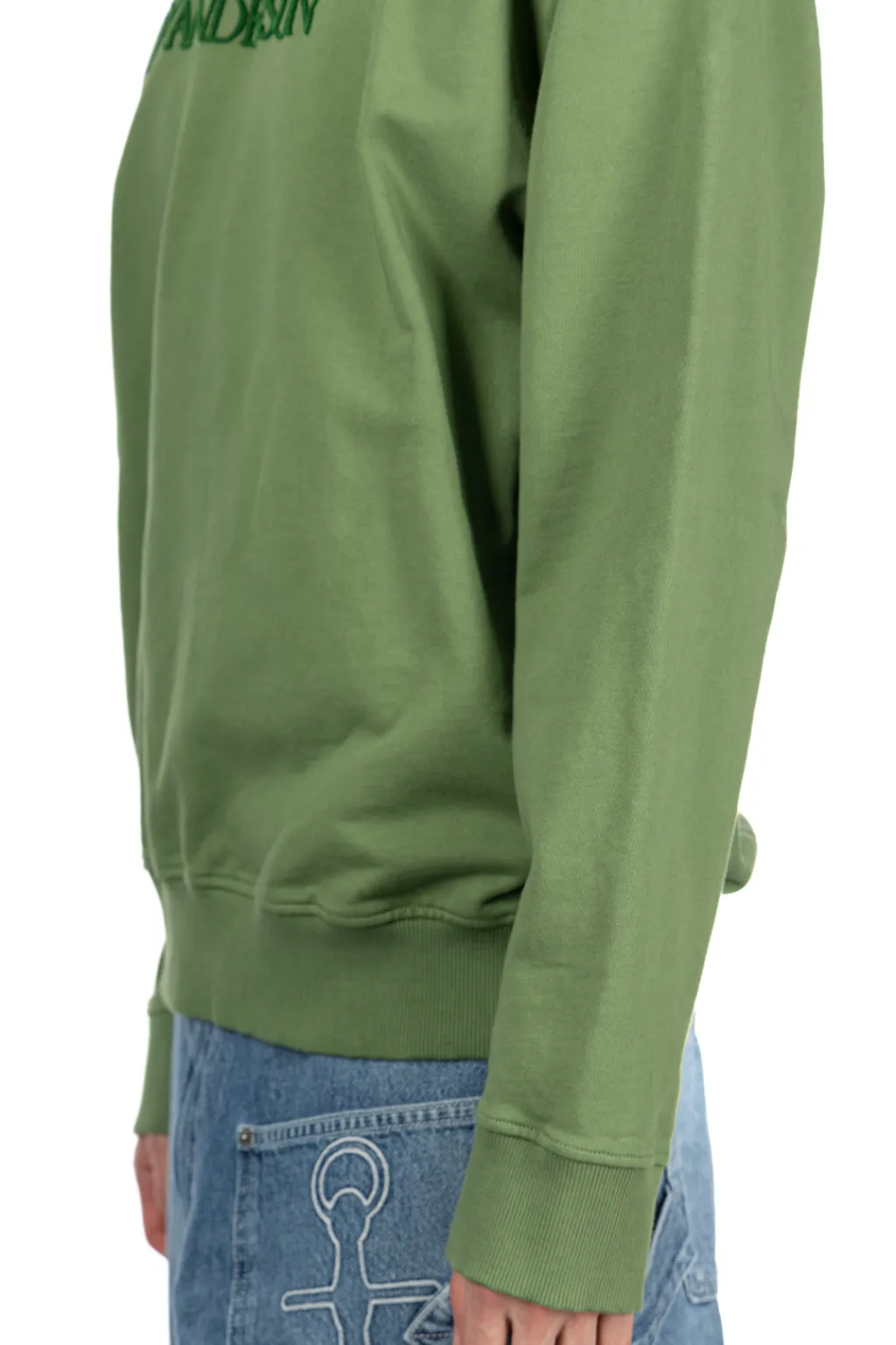 Clearance JW Anderson Logo Embroidery Sweatshirt