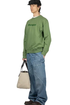 Clearance JW Anderson Logo Embroidery Sweatshirt