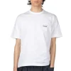 Outlet Comme Des Garcons Homme Logo SS T-Shirt - White