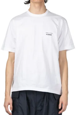 Outlet Comme Des Garcons Homme Logo SS T-Shirt - White